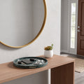Pavoreta™ Green Marble Round Valet Tray — product gallery image 1