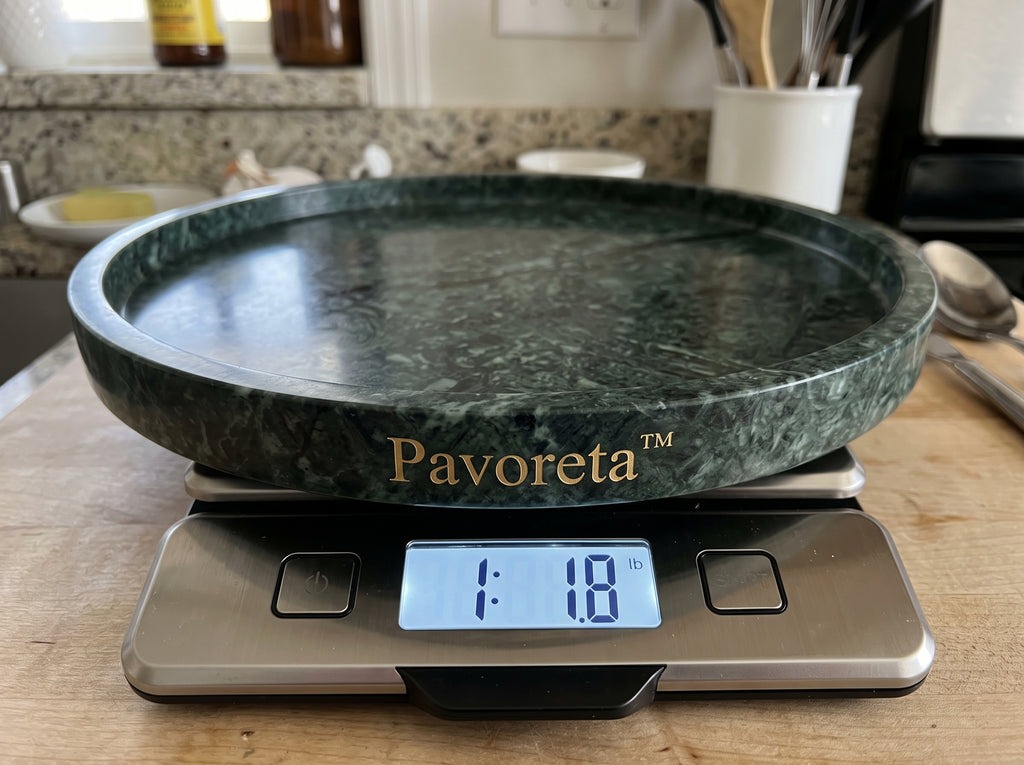 Pavoreta™ Green Marble Round Valet Tray — product gallery image 4